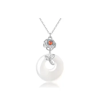 Lao Feng Xiang Chalcedony Necklaces Women's