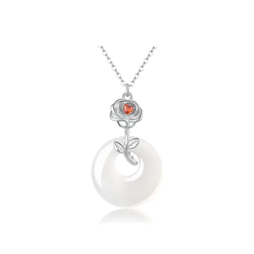Lao Feng Xiang Chalcedony Necklaces Women's