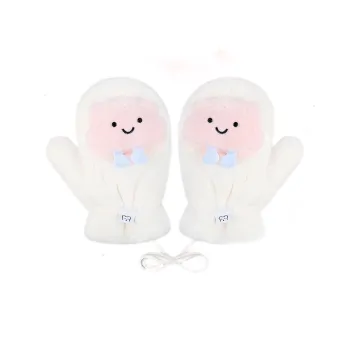 SLEEPYWALK Polyester Knit Gloves Unisex