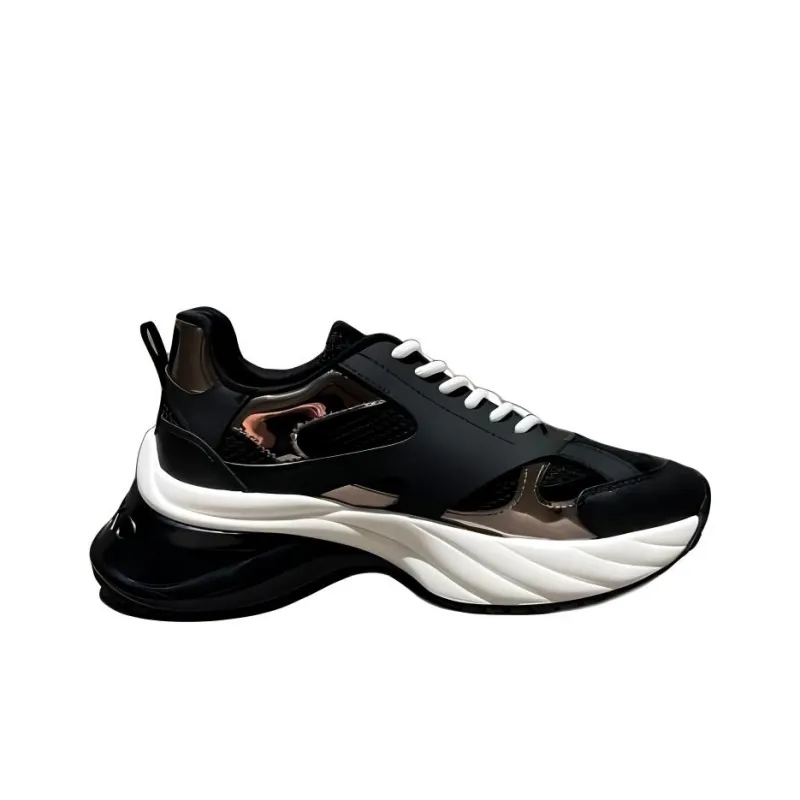 PINKO Logo Patch Round Toe Sneakers Women's-1