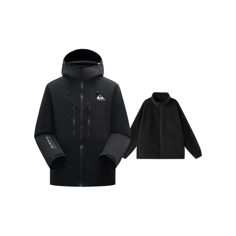 Quiksilver Hiking And Beach Rafting Water-Resistant Windproof Warm And Rainproof Windbreaker Jacket Unisex-5