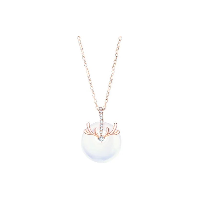 CHINA GOLD Chalcedony Necklaces Women's-0