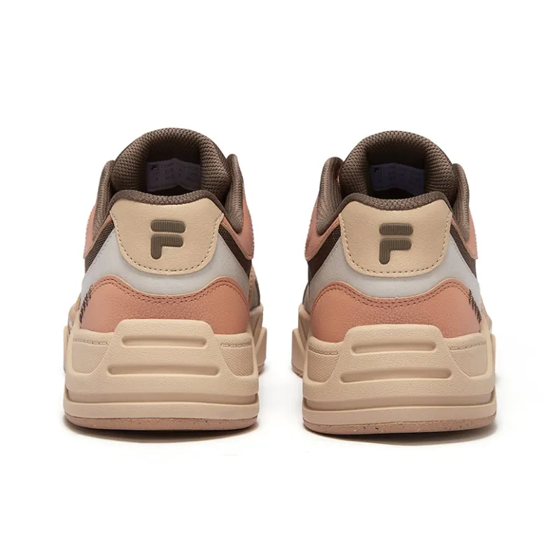 FILA FUSION 50 50 Slip Resistant Low Top Skateboard Shoes Men's Chocolate Brown Plate-3