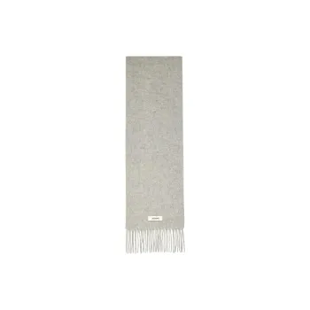 Jacquemus Logo Patch Fringed Scarf