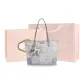 Floral Gray (Box) (Can Hold 14-Inch Computer)