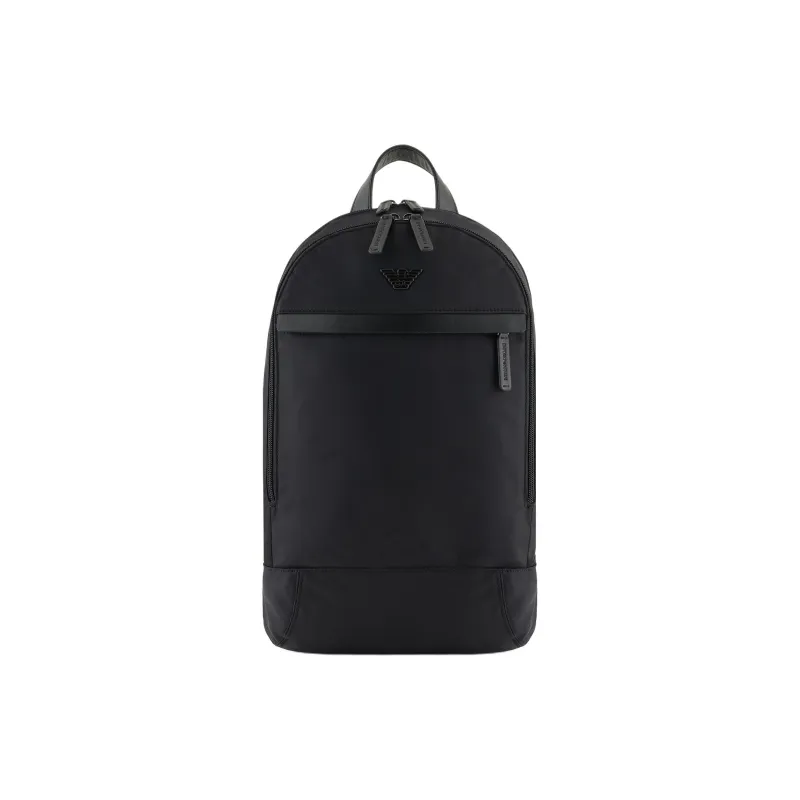 EMPORIO ARMANI Polyamide Backpack Regular Unisex Black-0