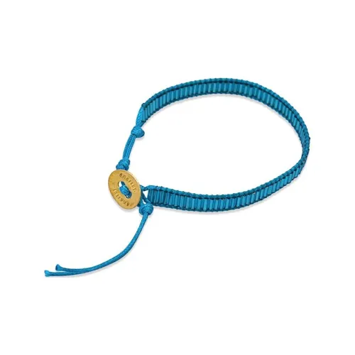 ANARTXY Crystal Stone Wristbands Women's Blue