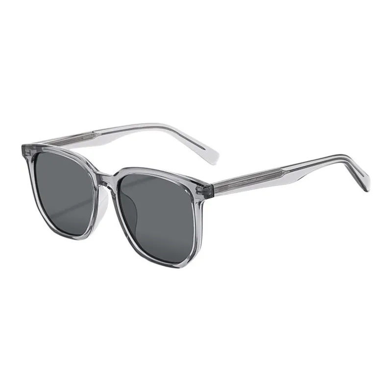 Sagawa TR/Memory Plastic Plate Frame Square Sunglasses Unisex-6