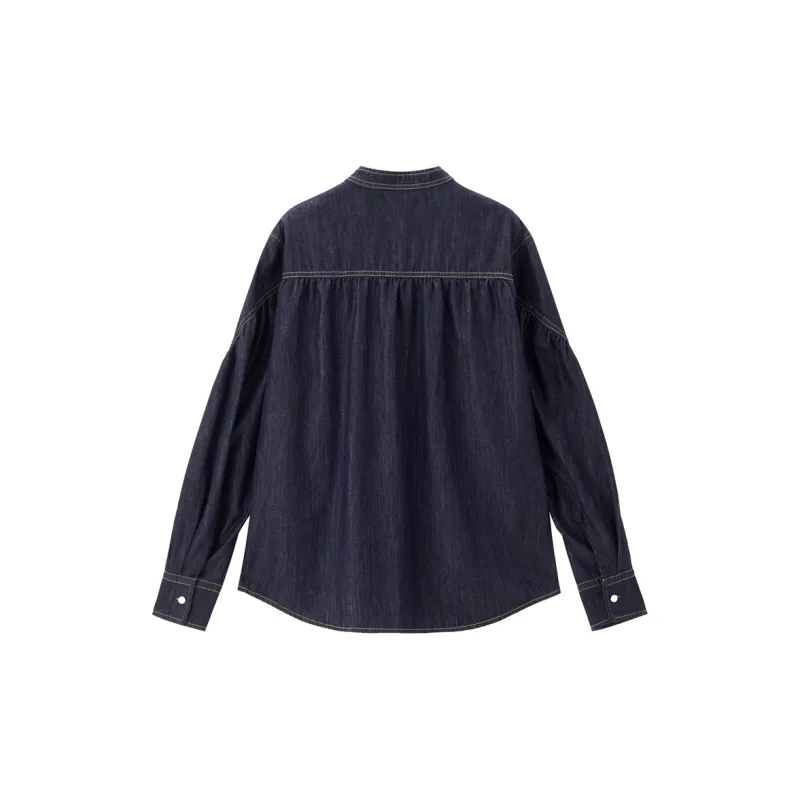 UNIQLO Shirt Women's Original Denim-1