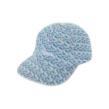 Supreme Monogram Denim 6 Panel