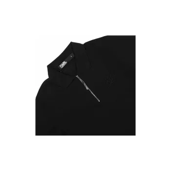 KARL LAGERFELD SS24 Polo Shirt Men's Black