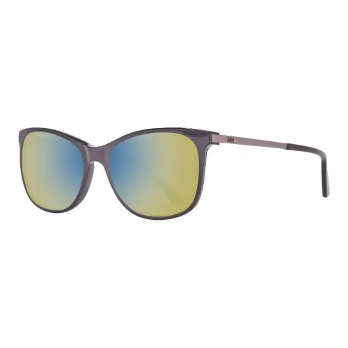 HELLY HANSEN Plastic Metal Square Sunglasses Women's Black