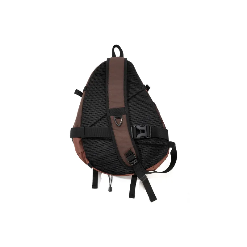 TAKI Nylon Crossbody Bags Unisex Brown-2