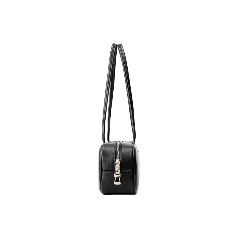 AQUASCUTUM Top Grain Cow Leather Baguette Bag Shoulder Bag Women's Multicolor-2