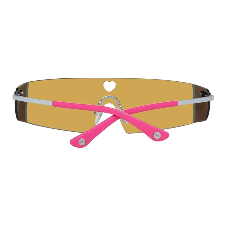 Victoria's Secret Metal Irregular Shape Sunglasses Women's Pink-2