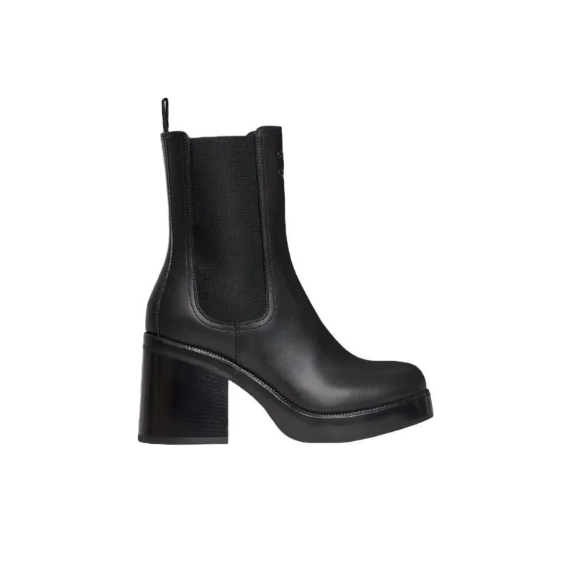 CELINE TESS Short Chelsea Boots Women's Black-1