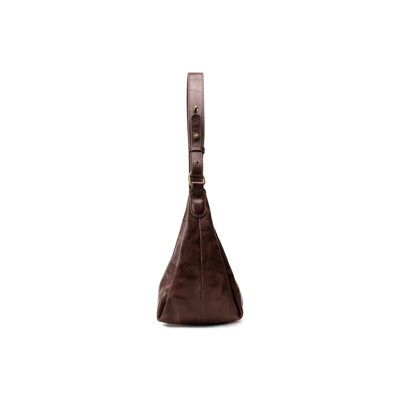 AQUASCUTUM Cow Leather Shoulder Bag Women's Multicolor-10