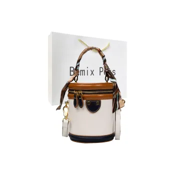 BEMIX PETS PU Leather Handbag Regular Women's White Brown Blue