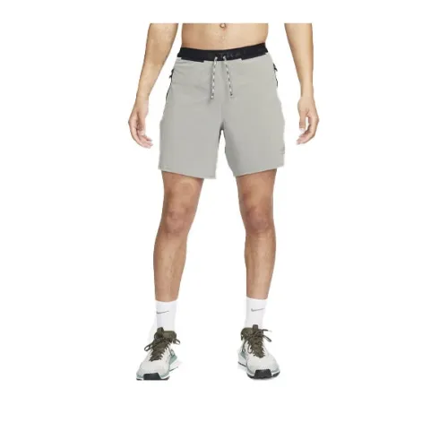 Nike Trail Second Sunrise Dri-Fit 7' Brief-Lined Running Shorts Sports Shorts Men's Gray