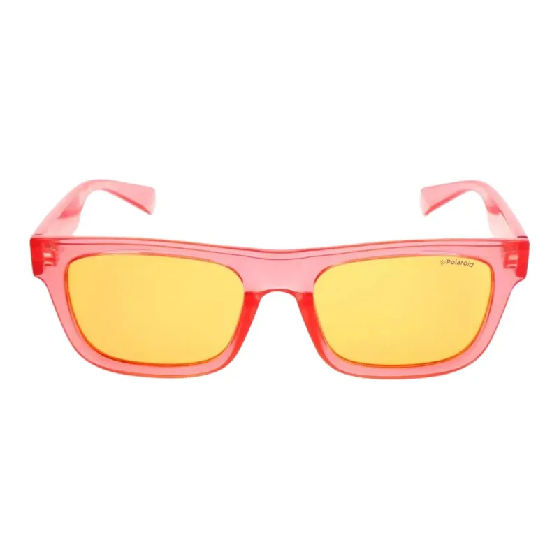Polaroid Rectangular Sunglasses Unisex Pink-1