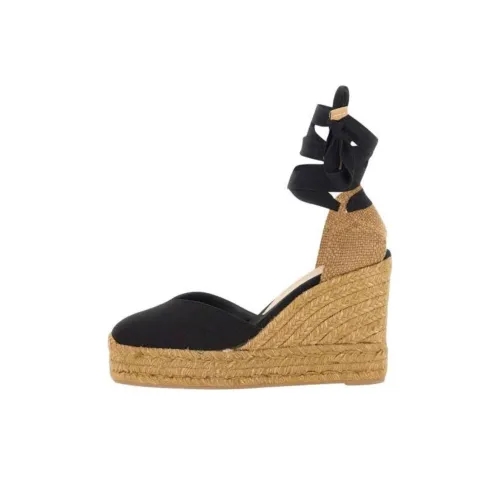 Castañer Chiara Wedge Heel High Heels Women's Black