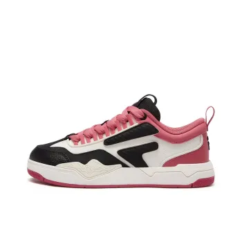 FILA FUSION Anti Slip Wear Resistant Low Top Skateboard Shoes Women's Pink
