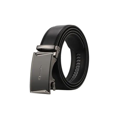 15 MINS Cow Split Leather Leather Belts Men's Width  3.5cm