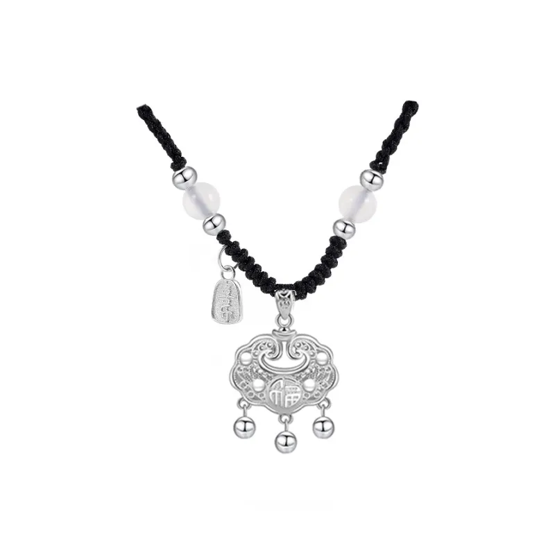 UZIID Sterling Silver Necklaces Unisex-0