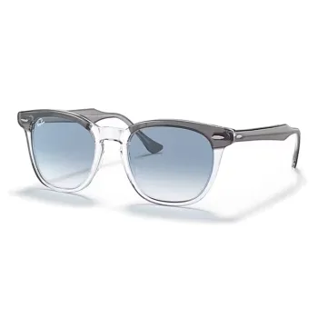 RayBan Acetate Rectangular Sunglasses Men's Gray