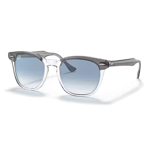 RayBan Acetate Rectangular Sunglasses Men's Gray