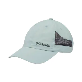 Columbia Textured Nylon Poplin Baseball Caps Unisex Light Blue