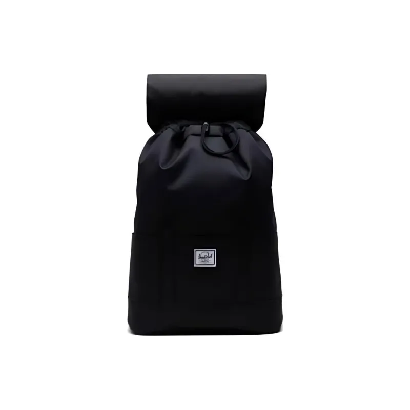 Herschel Polyester Backpack Small Size Unisex Pure Black-1