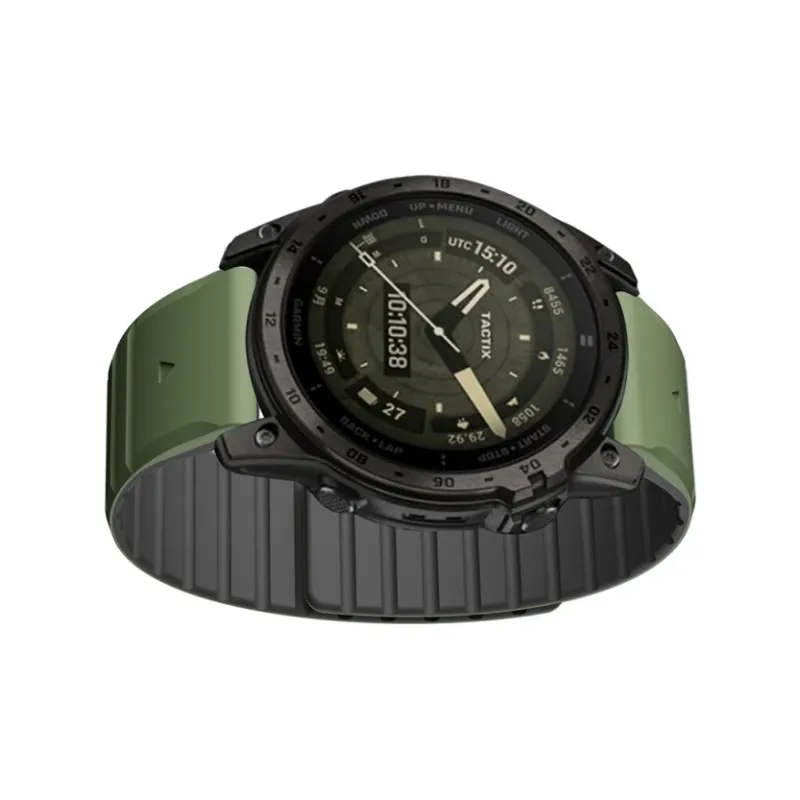 SOOPSORI Watch Band Garmin Fenix5/5X/6X Pro/7X Compatibility Silicone Material-17