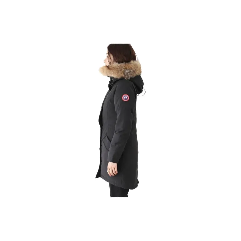 Canada Goose Rossclair Series Down Jacket Women's Black-7