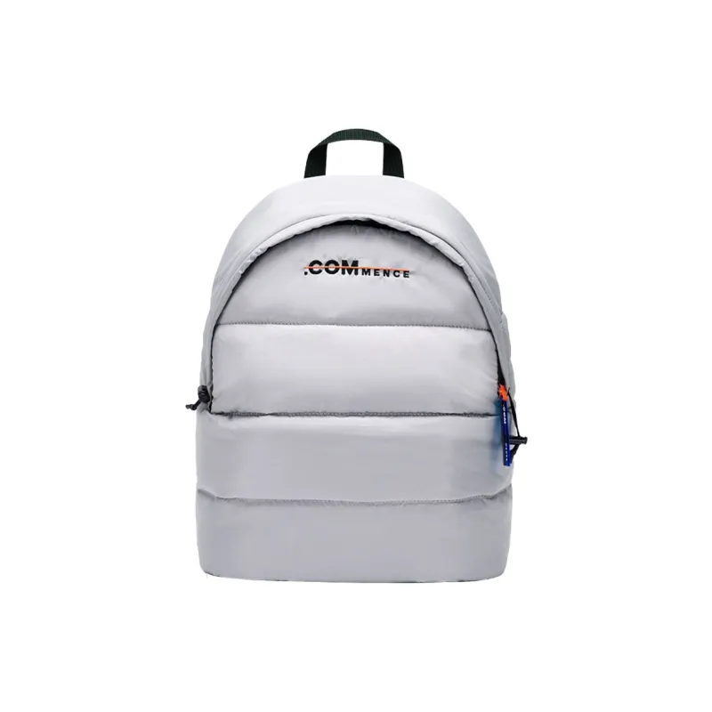 COMMENCE Fabric Backpack Unisex Snow White/Misty Gray-4