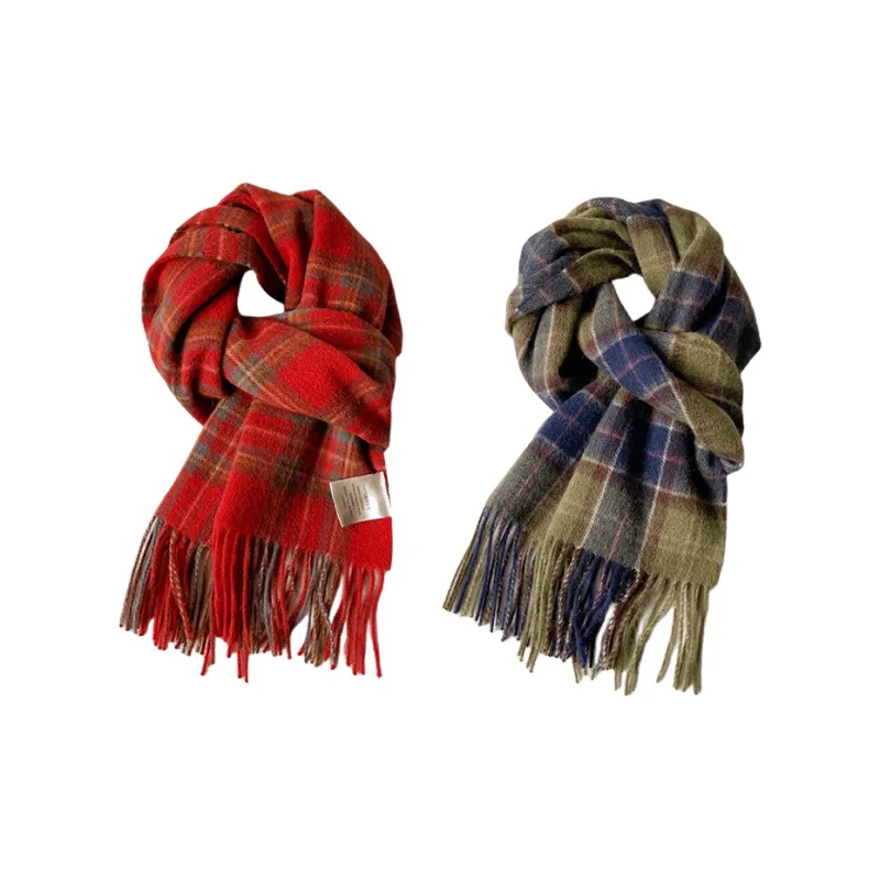 YUZHAOLIN Wool Knit Scarves Unisex-6