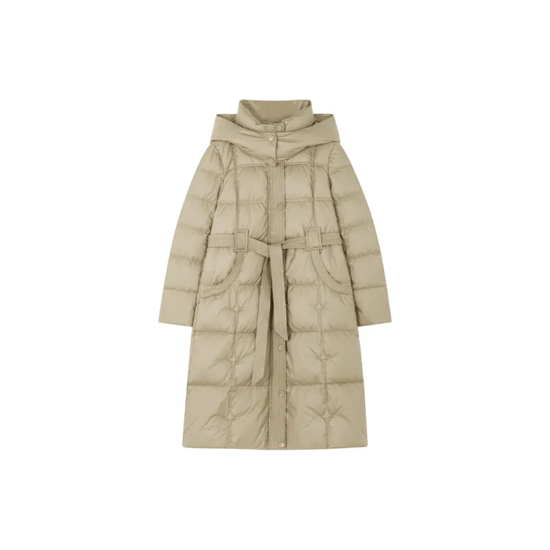 IHIMI Down Jacket Women's Khaki Green-2