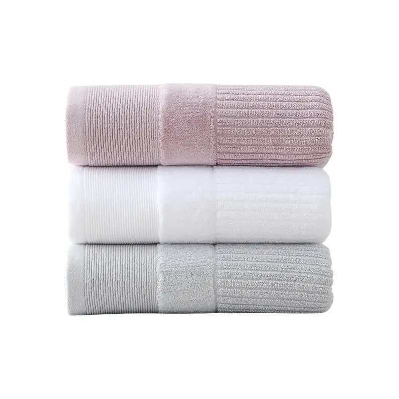 HLA Classic Solid Color 100% Cotton Towel Bath Towel-106