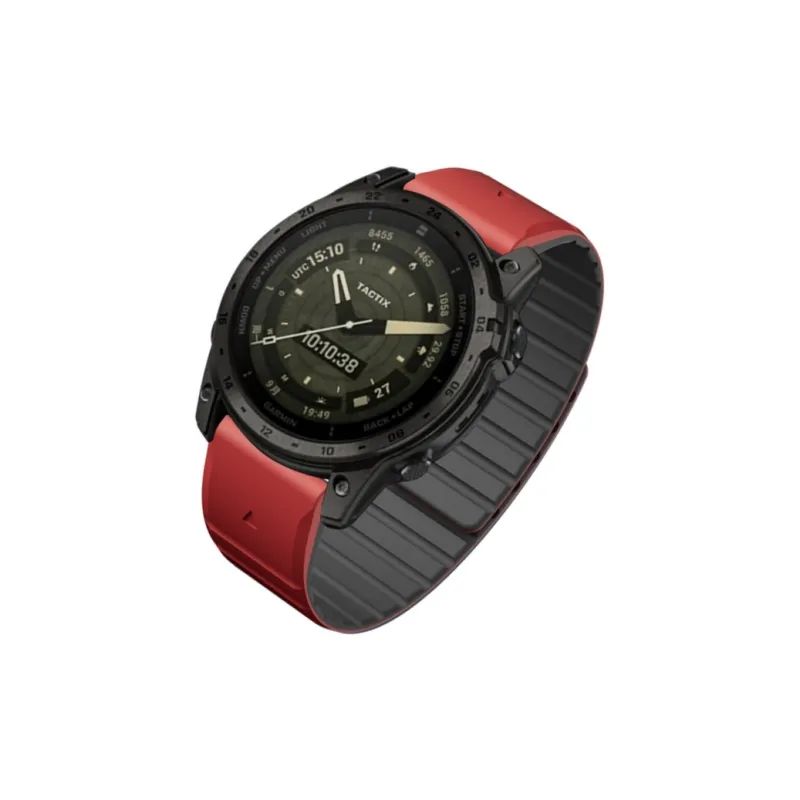 SOOPSORI Watch Band Garmin Fenix5/5X/6X Pro/7X Compatibility Silicone Material-7
