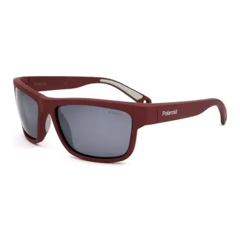 Polaroid Rectangular Sunglasses Men's Brown
