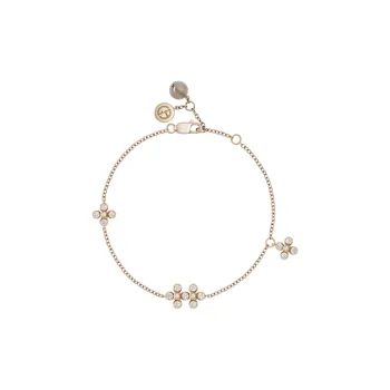 GIORGIO ARMANI 18k Gold And Diamond Gioia Bracelet
