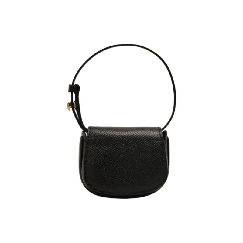 AMIPARIS Cow Leather Coin Purse Women's Black-1