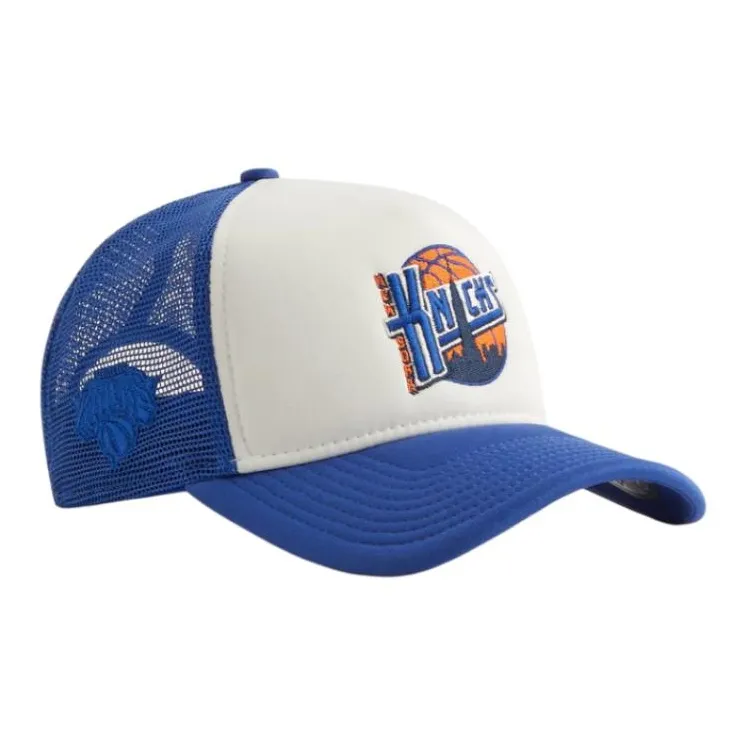 KITH X New Era The New York Knicks 9Forty A Frame Trucker Hat-2
