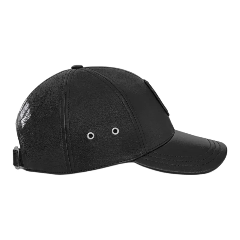 CELINE Casquette Baseball College Agneau Grainé-2