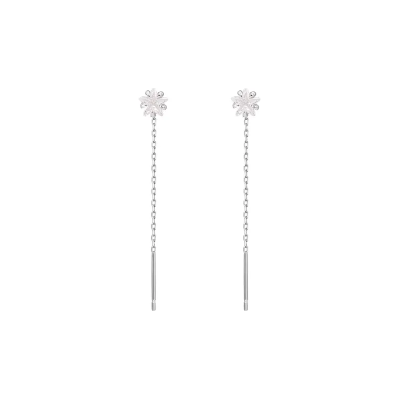 MCK 999 Fine Silver Drop Earrings Women's-0