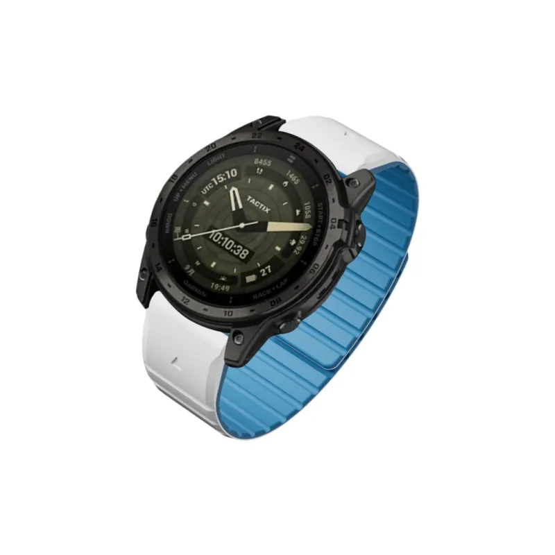 SOOPSORI Watch Band Garmin Fenix5/5X/6X Pro/7X Compatibility Silicone Material-1