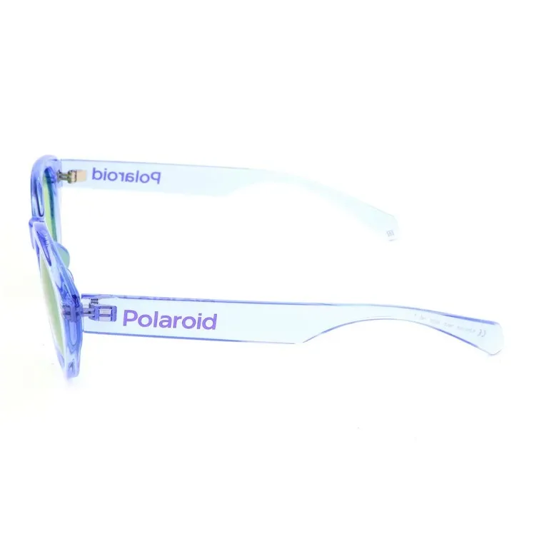 Polaroid Polycarbonate Cat Eye Sunglasses Women's Purple-2