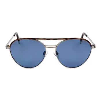 Polaroid Metal Aviator Sunglasses Men's Brown