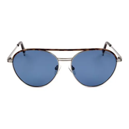 item Metal Aviator Sunglasses Men's Brown