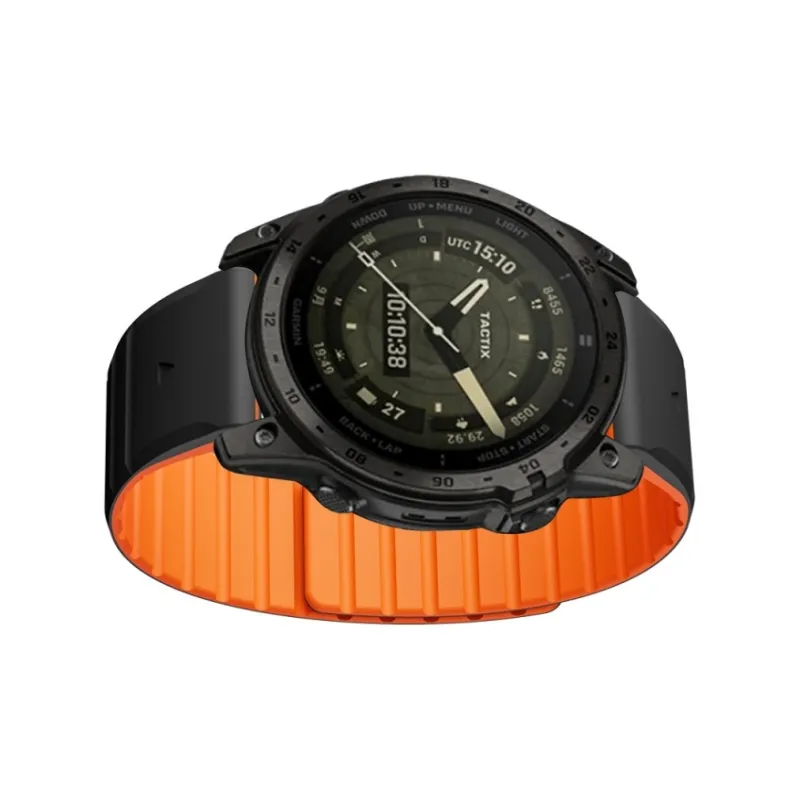 SOOPSORI Watch Band Garmin Fenix5/5X/6X Pro/7X Compatibility Silicone Material-5